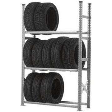 Cinkots metāla riepu plaukts 1972x900x400 3 līmeņi
