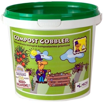 COMPOST GOBBLER KOMPOSTĒŠANAS LĪDZEKLIS 0,5 KG