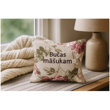 Aromātiskais spilventiņš “Bučas māšukam” - sirsnīg
