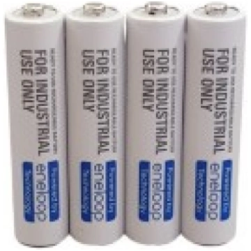 4x Panasonic Eneloop AAA Industrial 800mAh 750mAh 