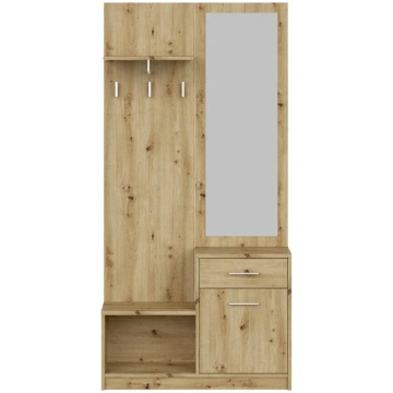 Priekšnama skapis Pergo, artisan oak, 90 cm x 30 c