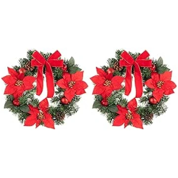 Idena 31904 - Weihnachtskranz ca. 40 cm, Adventskr