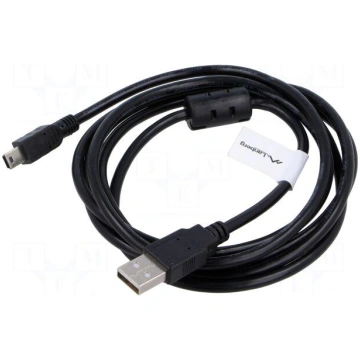 Cable | USB 2.0 | USB A plug,USB B mini plug | gol