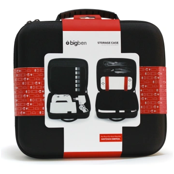 Bigben Storage Case Black Hard Case for Switch Inc