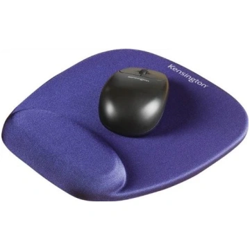 Mouse pad, ergonomic, foam, blue Kensington