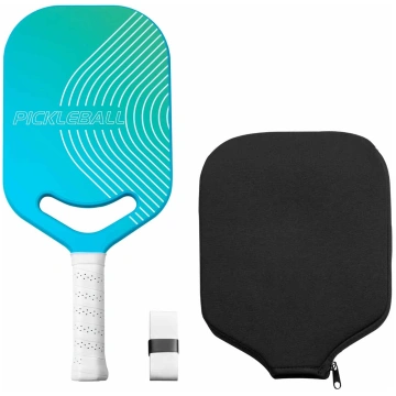 VEVOR profesionāla pickleball rakete ar T700 oglek