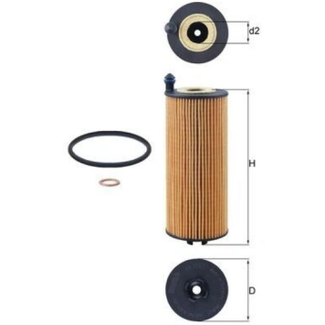 Eļļas filtrs KNECHT OX 1302D