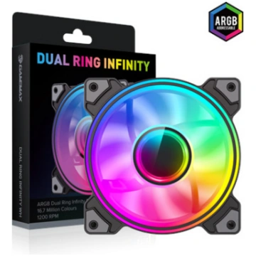 GameMax Dual Ring Infinity BK | DUAL RING INFINITY
