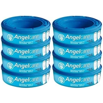 Angelcare 8 iepakojumu oriģinālās uzpildes kasetes