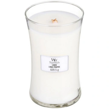 WoodWick, Aromātiskā sveču vāze Lins 609,5 g