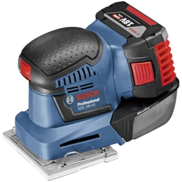 Orbitālā slīpmašīna BOSCH GSS 18V-10 2x5.0Ah 06019