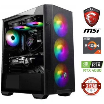 Stacionārs dators Mdata Gaming 5800X, 3 TB, DDR4 3