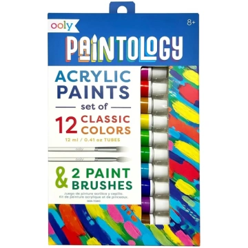 Ooly - Acrylic Paint Set - Paintology - Classic - 