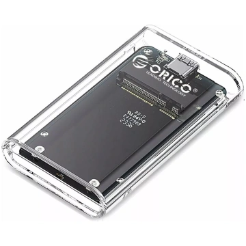 Ārējais mSATA korpuss ORICO, USB‑C 3.2 5Gbps, caur