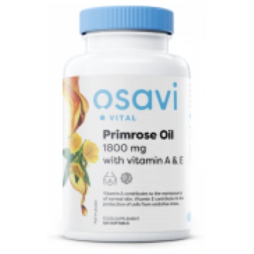 Primrose Oil with Vitamin A & E, 1800mg - 120 soft