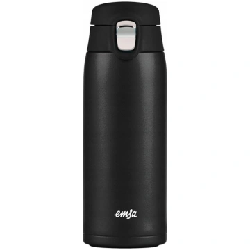 Emsa TRAVEL MUG light thermal mug (black (matt) 0.