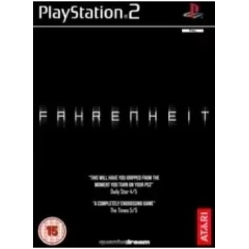 Lietots - PS2 Fahrenheit: Special Edition