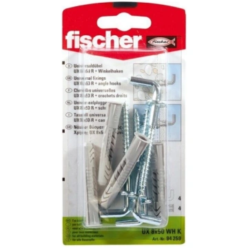 Stiprinājums UX6x35WHK ar L formas āķi Fischer
