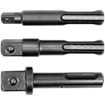 Yato. SDS-PLUS adapters for 1/4 3/8 1/2 (3pcs) soc