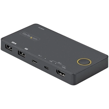 StarTech 2 PORT HYBRID USB-C KVM SWITCH 2 PORT HYB
