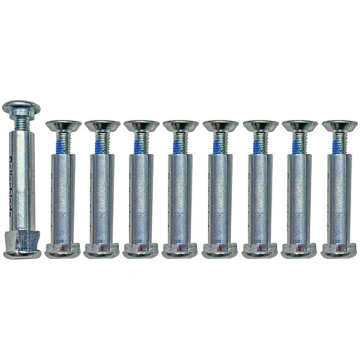 Rollerblade skates plastic frame axle set, 9 gab. 