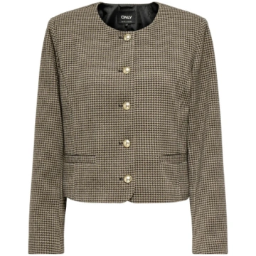 ONLY - Onlmaggie Check Jacket Otw - izmērs XL