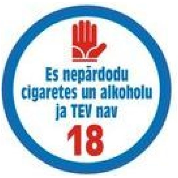 Zīme "Aizliegts pārdot līdz 18" | 1805029 Unknown
