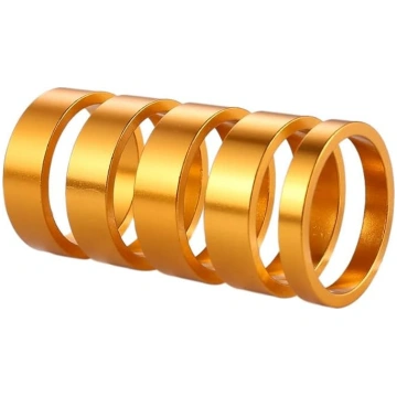 HESHUYAN Spacer Bicycle 5pcs Bicycle Handlebar Hea