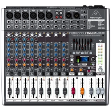 Behringer X1222USB audio mixer 4 channels 27000150