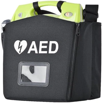 AED defibrilatora soma, pārnēsājama AED glabāšanas