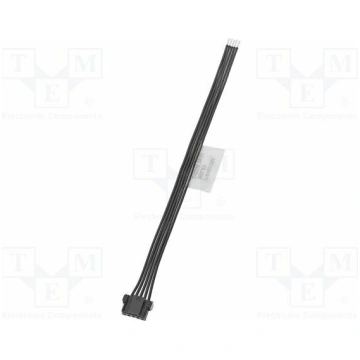 Connector: wire-board; female; PIN: 6; Inom: 3A; 2