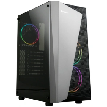 ZALMAN S4 Plus ATX Mid Tower PC Case RGB Fan