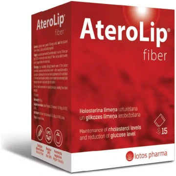 AteroLip fiber, 15 paciņas