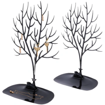 Rotaslietu statīvs Briedis, melns - jewelry stand,