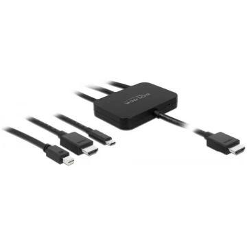 Video kabeļa adapteris DeLOCK 85830 HDMI Type A HD