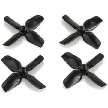 HQ 1.2x1.3x4 Black ABS Whoop Propeller 0.8mm 2CW +
