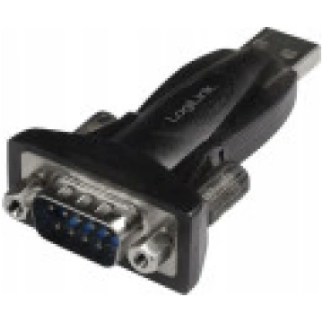 LogiLink USB — RS-232 USB adapteris. melns (AU0002