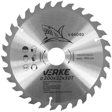 Zāģa ripa kokam 200x32x30z; V44040 VERKE