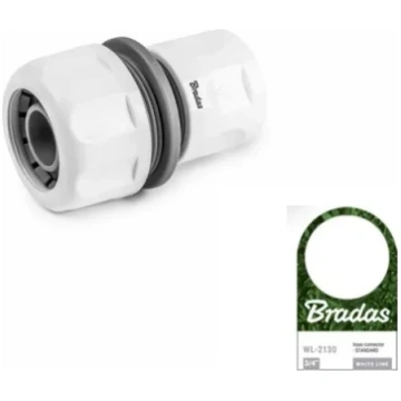 Konektors WHITE LINE 3/4" BRADAS