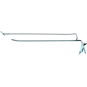 SINGLE HOOK WITH SUPPORT ARM AND CROSS PIN | 300 X