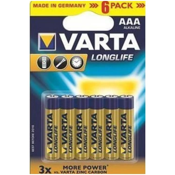 Baterijas Varta, AAA