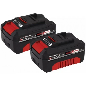 Akumulatori Einhell 18V Power-X-Change CB B1, 2x4.