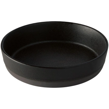 Aida - Raw Titanium Black - Suppe Tallerken 1 Stk