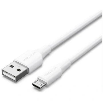 CABLE USB2.0 TO MICRO-B/2M WHITE CTIWH VENTION