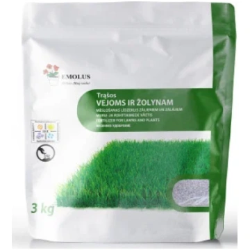 Kompleksie zālāju mēslojumi, 3 kg