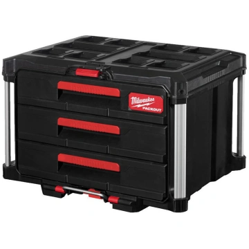 Packout instrumentu kaste ar 3 atvilktnēm Milwauke