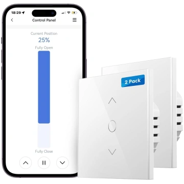 Alexa Roller Shutter Timer Switch, Meross WLAN Shu