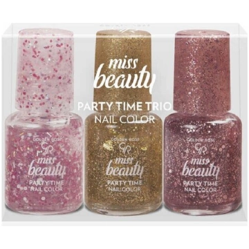 Nagu laku komplekts Golden Rose Miss Beauty Party 