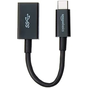 Amazon Basics USB 3.1 USB-C to USB-A Male Adapter 