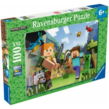 Puzzle XXL 100 pieces Minecraft Ravensburger Polsk